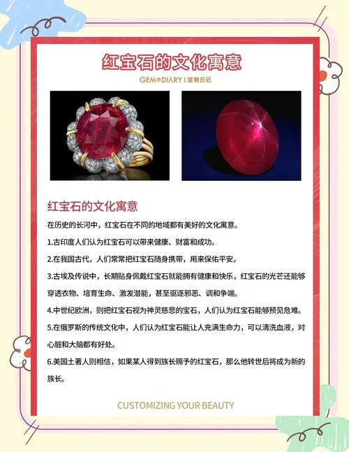 红宝石的历史文化-红宝石历史文化