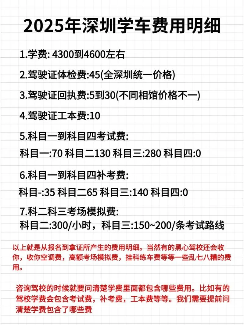 报考驾校费用一共多少-报考驾校费用查询