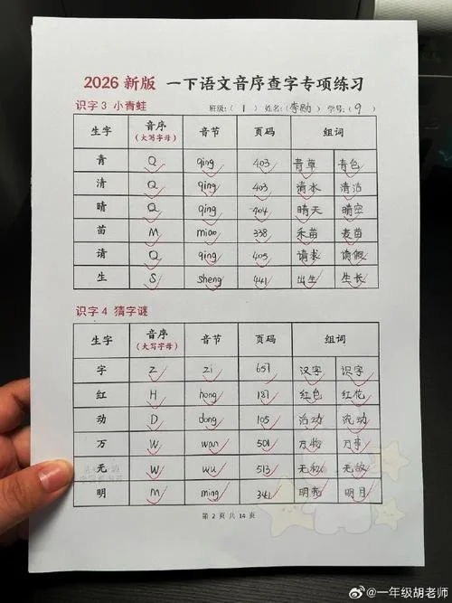 成绩的绩用音序查字法_1