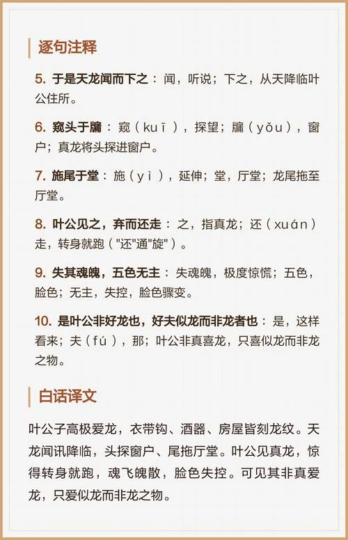 叶公好龙让我们明白了什么道理_2