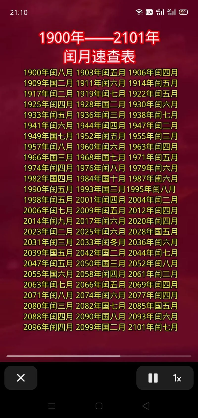 下一个闰六月是哪一年-2025 闰六月