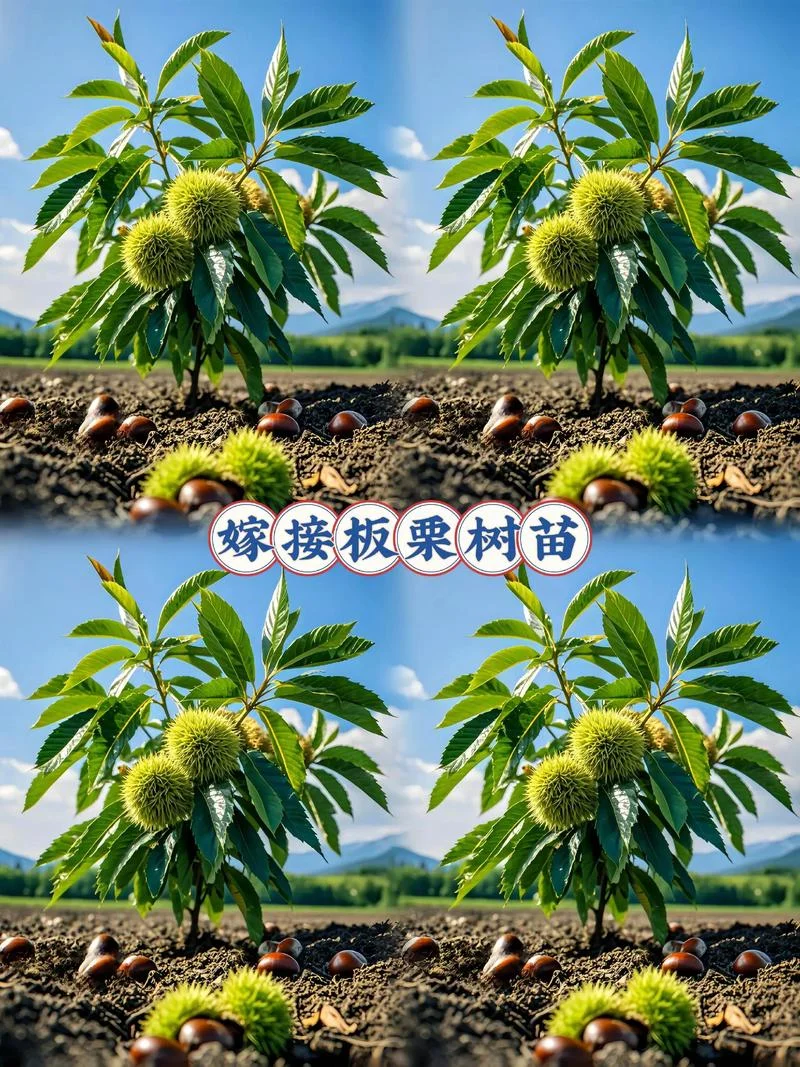 板栗树苗一亩地多少钱_1