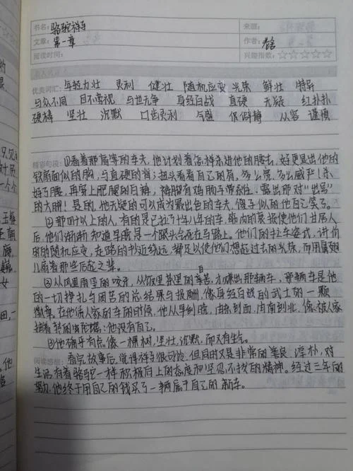 骆驼祥子第十八章读后感100字_1