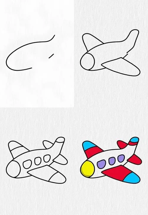 飞机的简笔画法_1