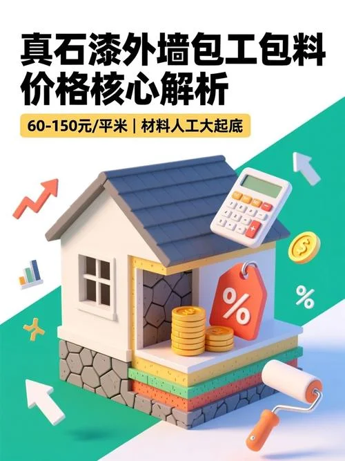真石漆包工多少钱一个平方多少钱-真石漆包工单平方计价