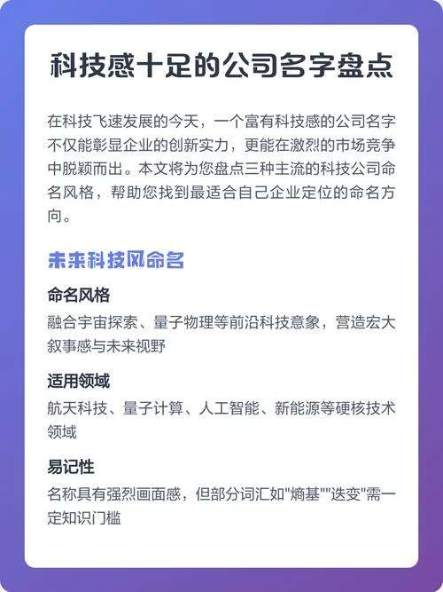 科技公司起名字不重复_1