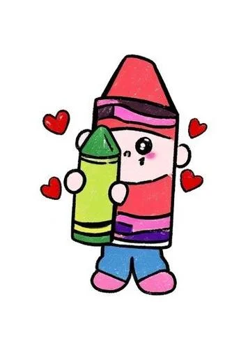 蜡笔的简笔画图萌_1