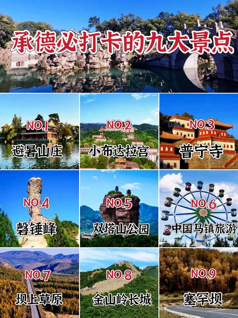 承德主要旅游景点-承德主要景点