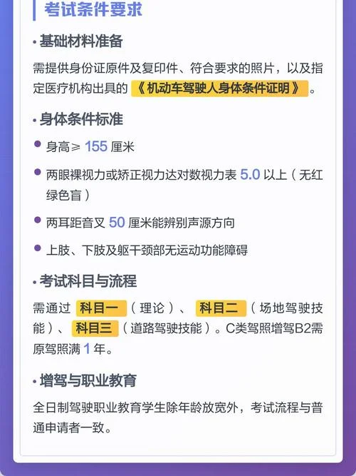 b2驾照要什么条件_2