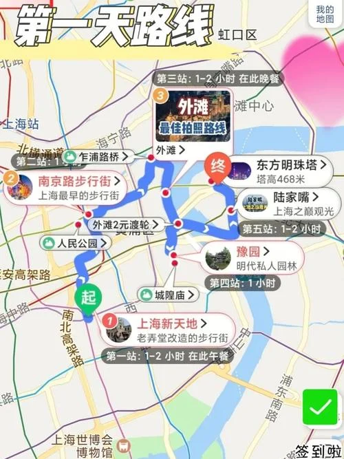 上海三日游设计路线_1