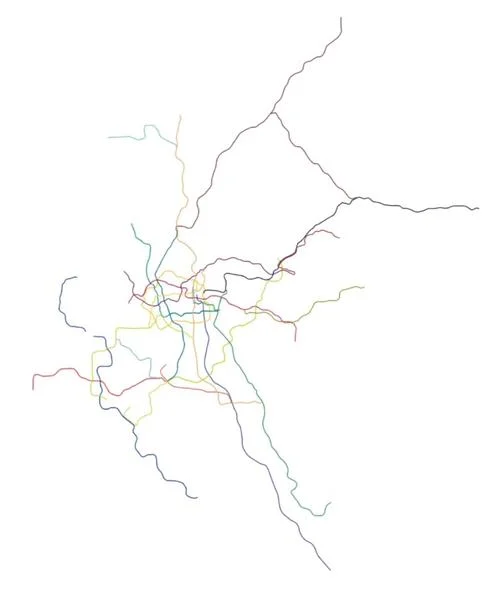 地铁线路图简笔画_1