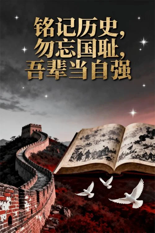 和平来之不易,历史不容忘记-铭记历史，珍爱和平