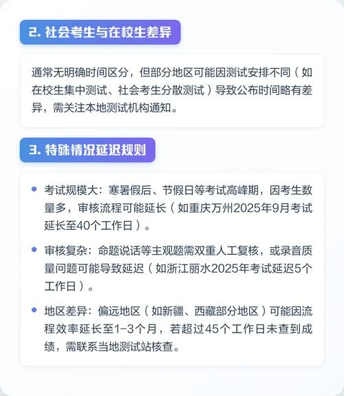 普通话多久出成绩啊-普通话多久出成绩