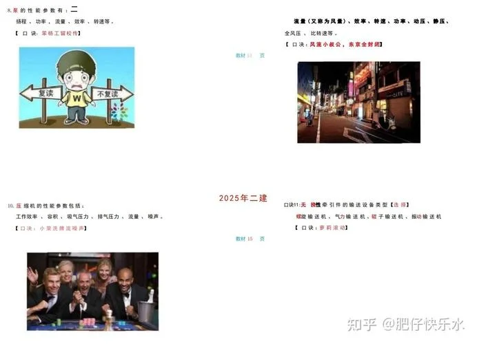 二建机电顺口溜2020_2