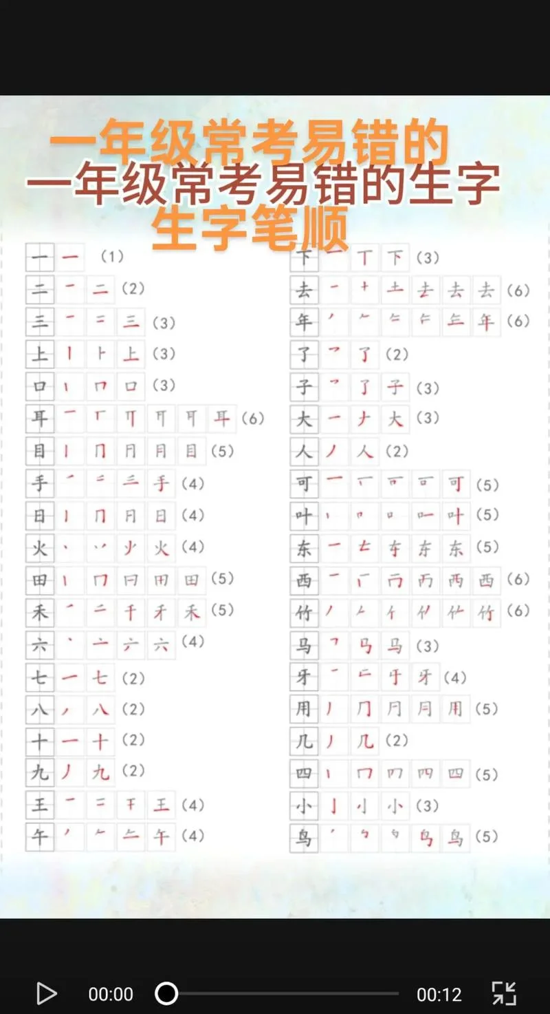 有的笔顺怎么写图解-笔顺图解示例