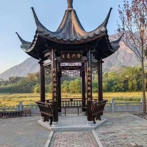 防腐木长廊多少钱一个平方_1