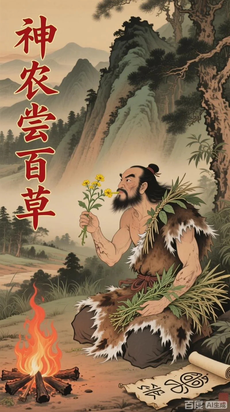 神农尝百草出自哪本书_2