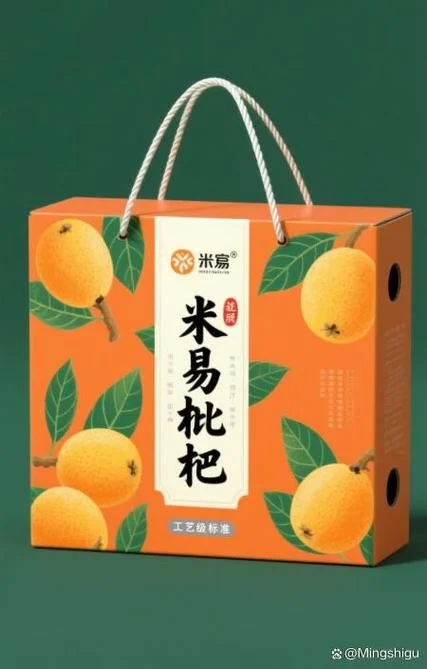枇杷的包装设计怎么画_1