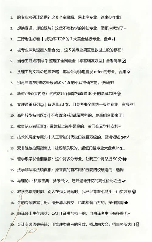 跨考考研哪个好-跨考考研推荐