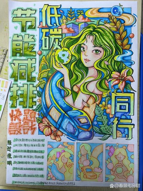 节能减排手抄报高中_1