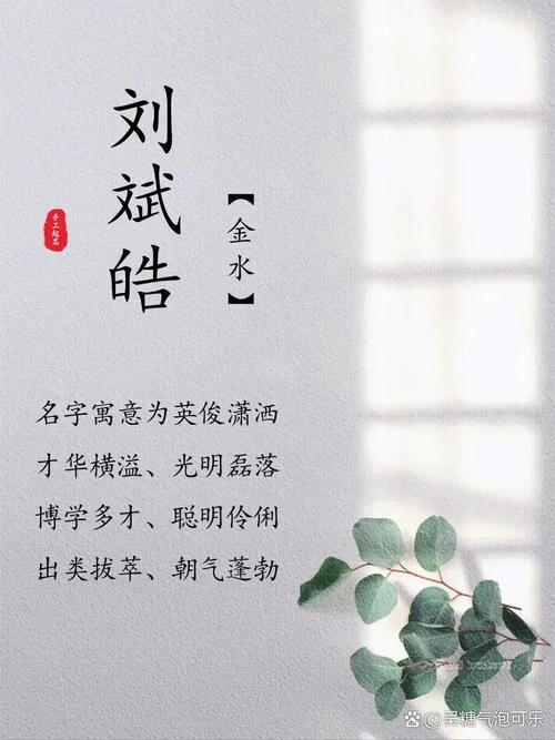 刘氏宝宝起名两个字_1