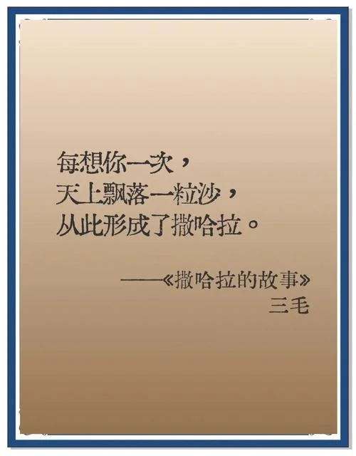 拾荒梦 三毛出处_1