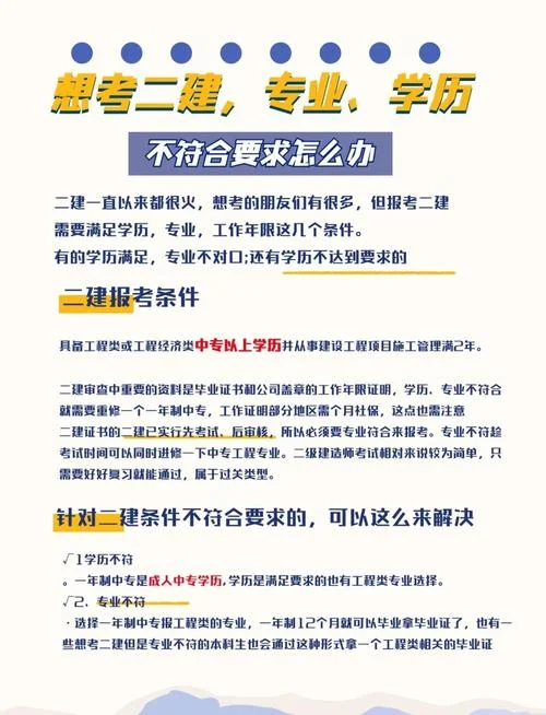 二建考试报考需要什么条件-二建报考条件