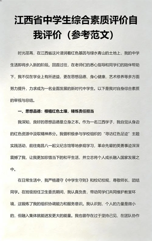 思想感悟综合素质评价_1