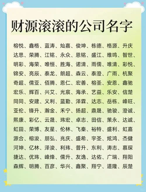 教育公司起名取名推荐-教育公司取名推荐