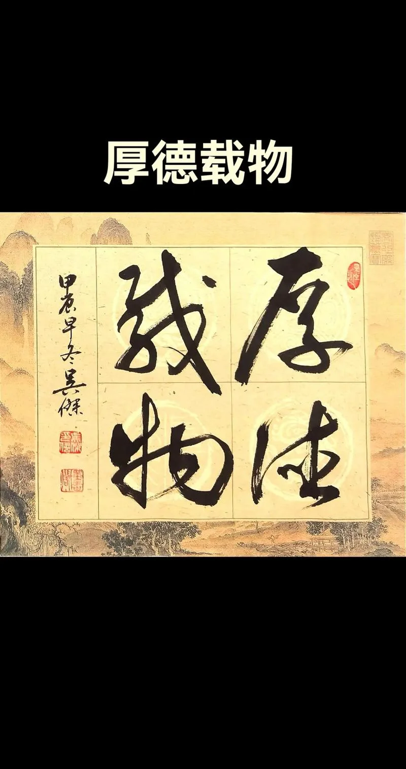 厚德载物出处_2