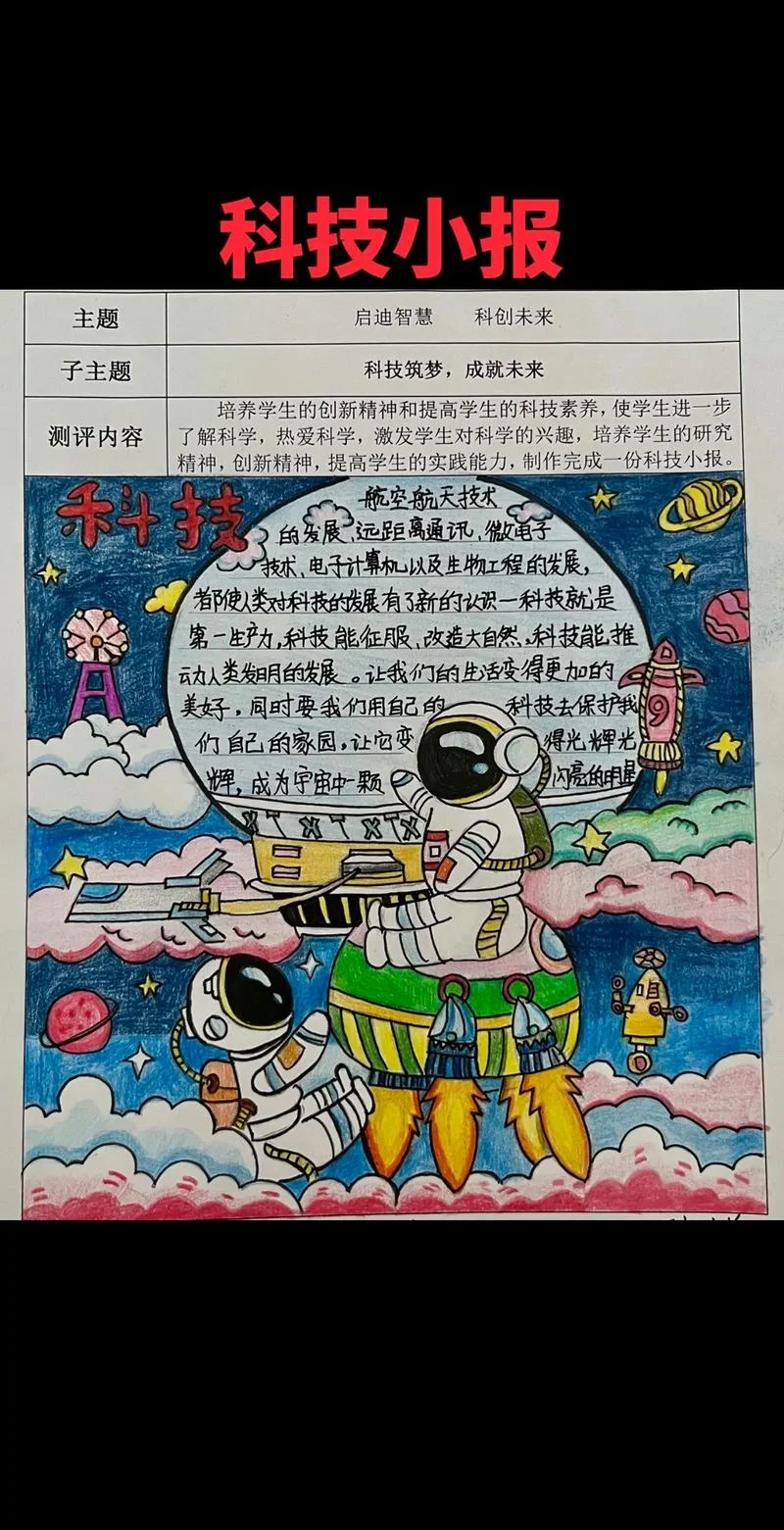身边的科技手抄报内容_2