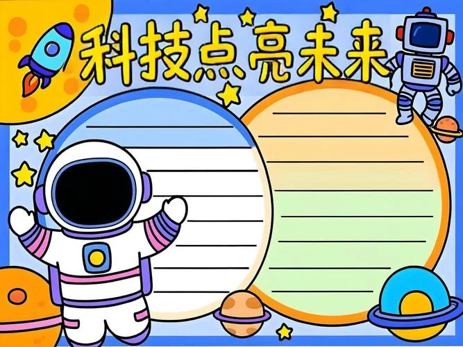 科技节手抄报简单好看_1
