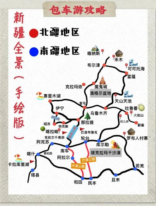 冬季新疆旅游线路攻略-新疆冬季旅游全攻略