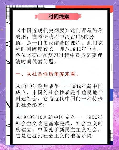 考研政治线索知识点-考研政治核心考点