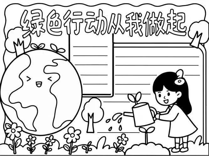 植树节的手抄报怎么做简单漂亮_1