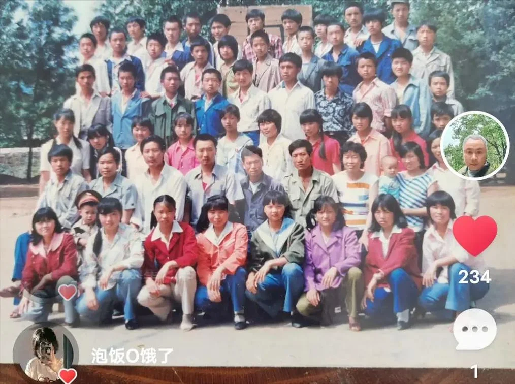 张镇中学合影留念-张镇中学合影