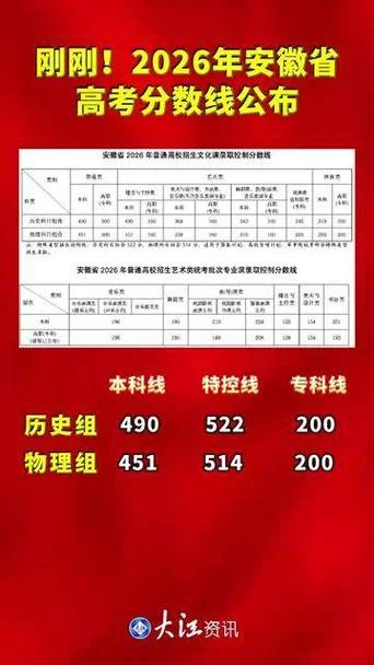 安徽考高成绩_2