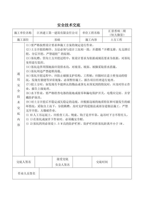 施工技术交底内容二建_2