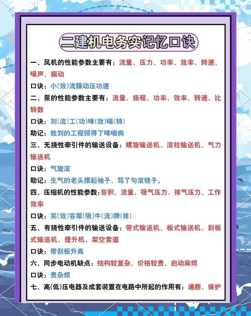 电气二建考哪些科目-二建机电考啥