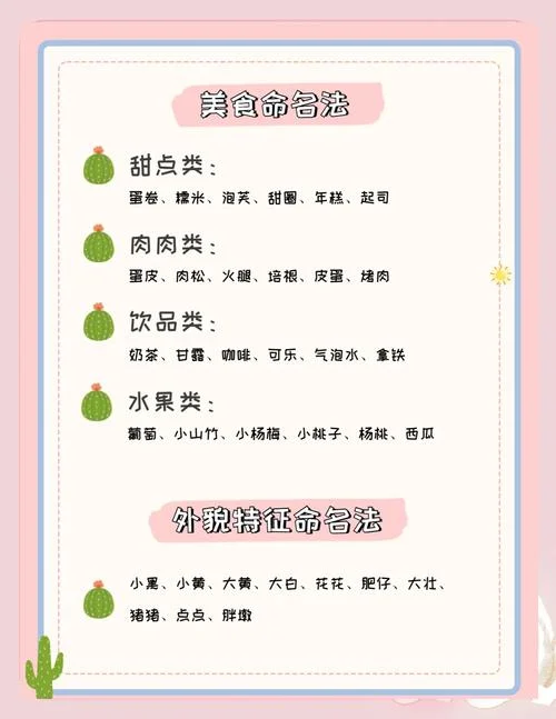 宠物起名大全可爱_1