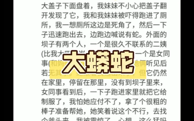 梦见白蟒蛇有什么预兆_1
