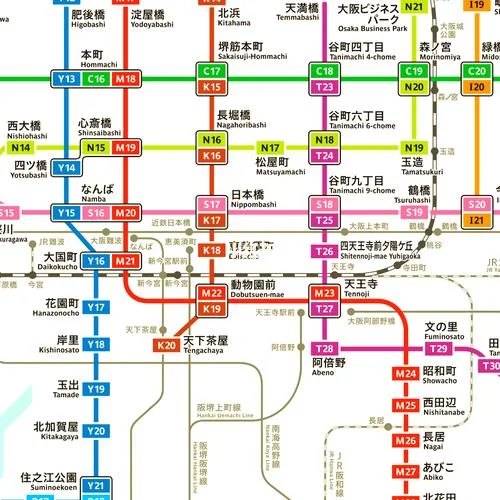 大阪旅游景点线路_1