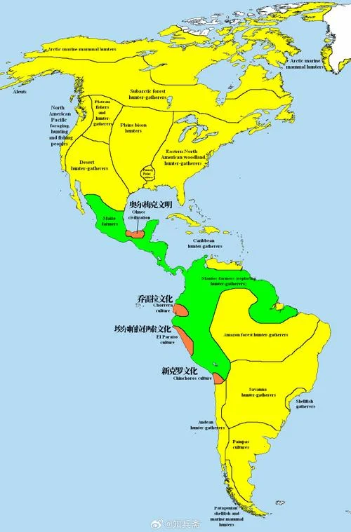 美洲历史地图-美洲历史地图