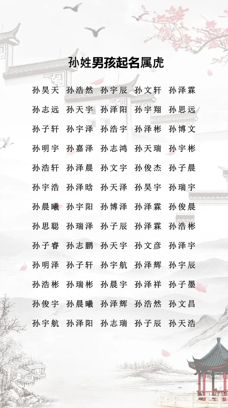 属虎公司起名大全-属虎公司起名精选
