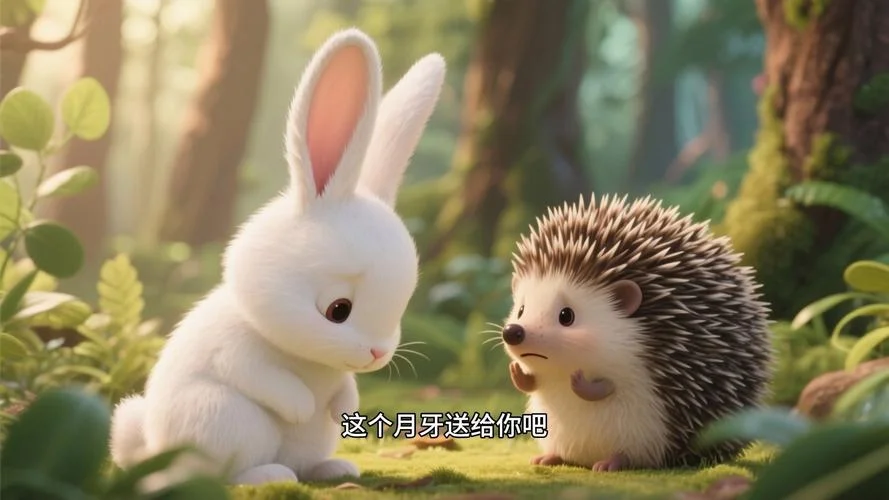 月亮上的小白兔的故事道理_2