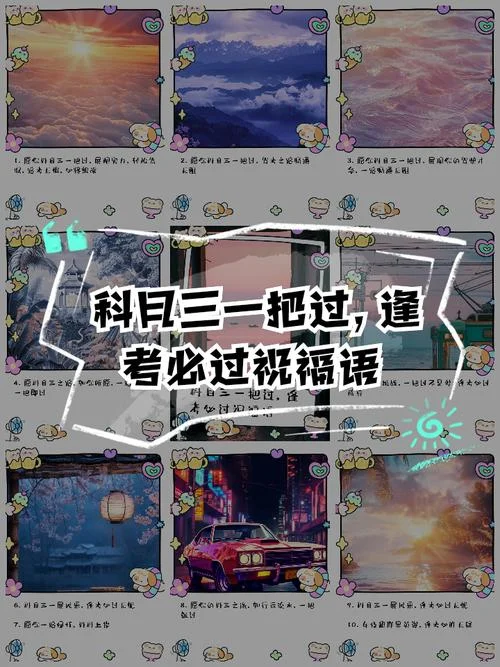考过驾照祝福语_1