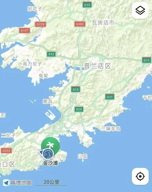 金石滩一日游路线图-金石滩一日游攻略