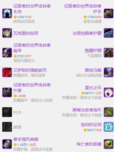 tbc 附魔图纸出处_2