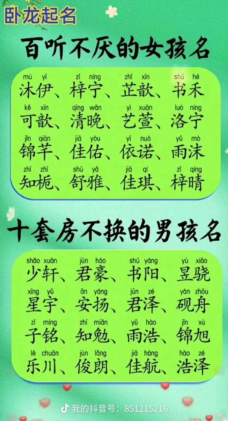 起名方式-起名方式