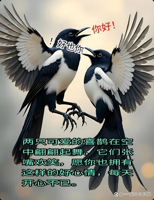 梦见喜鹊飞到我手上_2